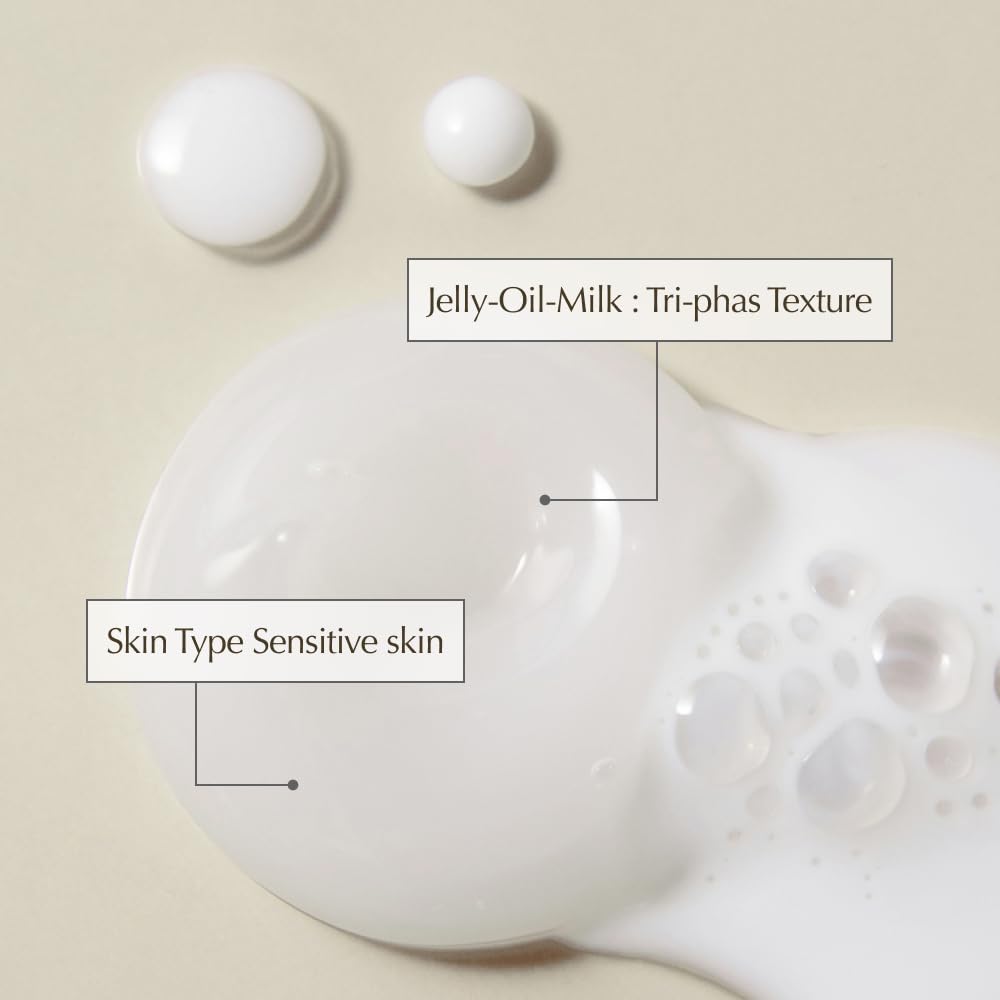 KAINE Kombu Jelly Oil Cleanser | Makeup Remover with Gel To Oil Type Cleanser, Gentle Cleansing, Korean Skincare 4.9 fl oz /145ml