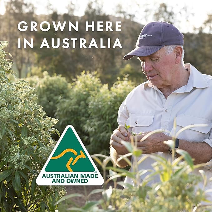 Freshwater Farm Australia Soothing Castile Natural Body Bar/Soap Bar for Women/Men- Manuka Honey + Vanilla Bean. Bar Soap/Body Soap With Organic Shea Butter For Dry, Sensitive Skin - 7 oz x 8 pack