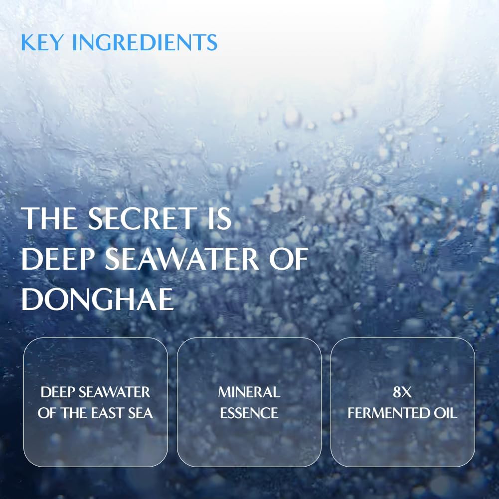 RATAPLAN Donghae Deep Moisturizing Mist Essence 2Pack - Blue Mist, Mineral Glow Mist, K Influencer Mist, Korean Skincare, Hydrating Facial Spray, Hyaluronic Acid, Collagen, Panthenol for Skin Barrier