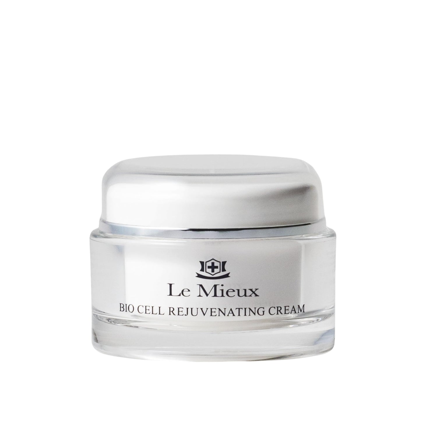 Le Mieux Bio Cell Rejuvenating Cream - Triple Peptide Facial Moisturizer with Hyaluronic Acid, Squalane & Rose Hip, Night & Day Cream for Face & Neck, No Parabens or Sulfates (1.75 oz / 52 ml)