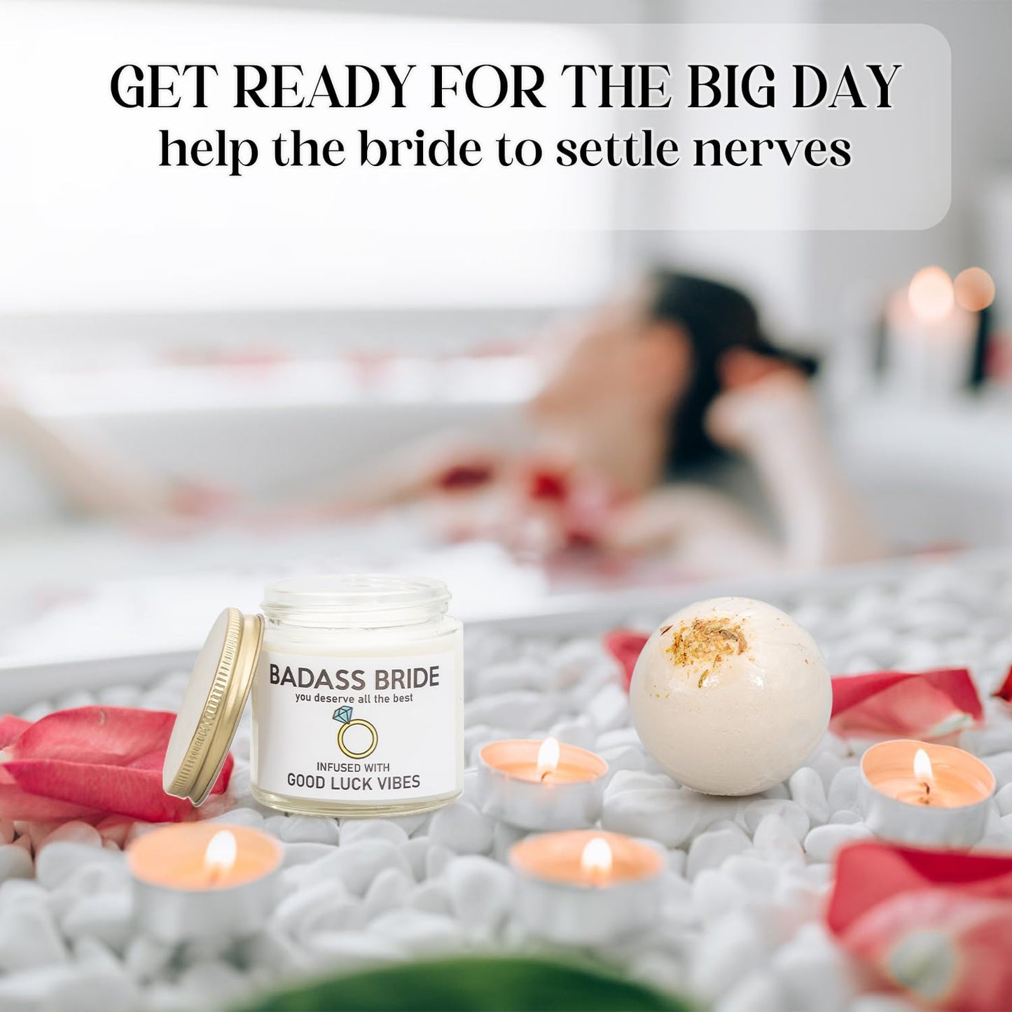 Bride To Be Gifts Box, Bridal Shower Bachelorette, Engagement Wedding Gift For Women, Her, Fiancee, Future Mrs, Newly Just Engaged Basket Ideas for Bachelor Party