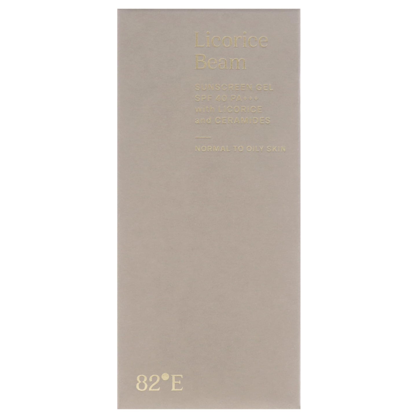 Licorice Beam Sunscreen Gel SPF 40 PA Plus Mini by 82E for Women - 0.5 oz Sunscreen