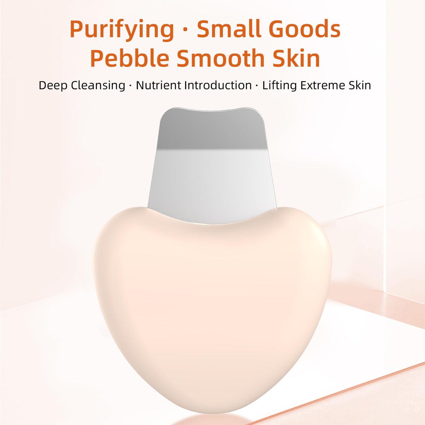 Auioytoy Skin Scrubber Face Scraper Tool Blackhead Remover Tool Pore Cleaner Scraper Facial Deep Cleansing Tool，Suitable for Both Men and Women