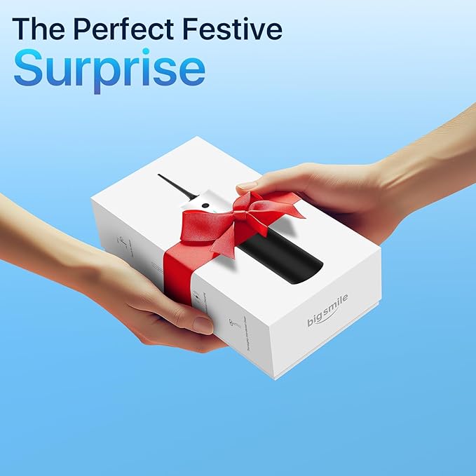 Bigsmile Water Flosser Cordless Dental Irrigator Kid Braces Oral Irrigador Travel Shower Portable Teeth Pick Wireless Floss IPX7 200ML Famous Dentist Recommend(Panda)