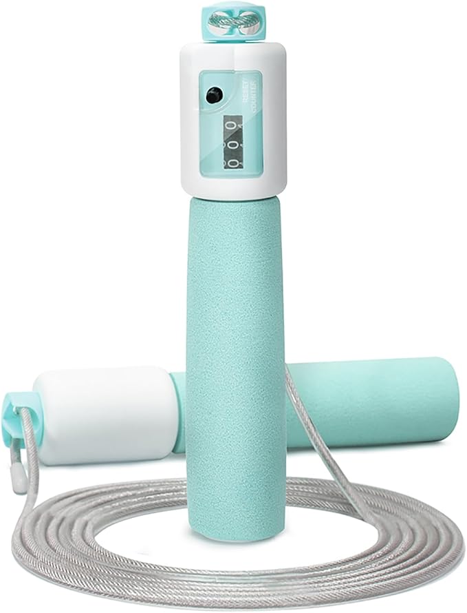 Jump Rope,YiWgqish Workout Equipment,Sports And Fitness Exercise Jump Rope For Kids For Fitness Adjustable With Counter Skipping Rope And Fitness For Men,Women,Kids,Girls,Boys