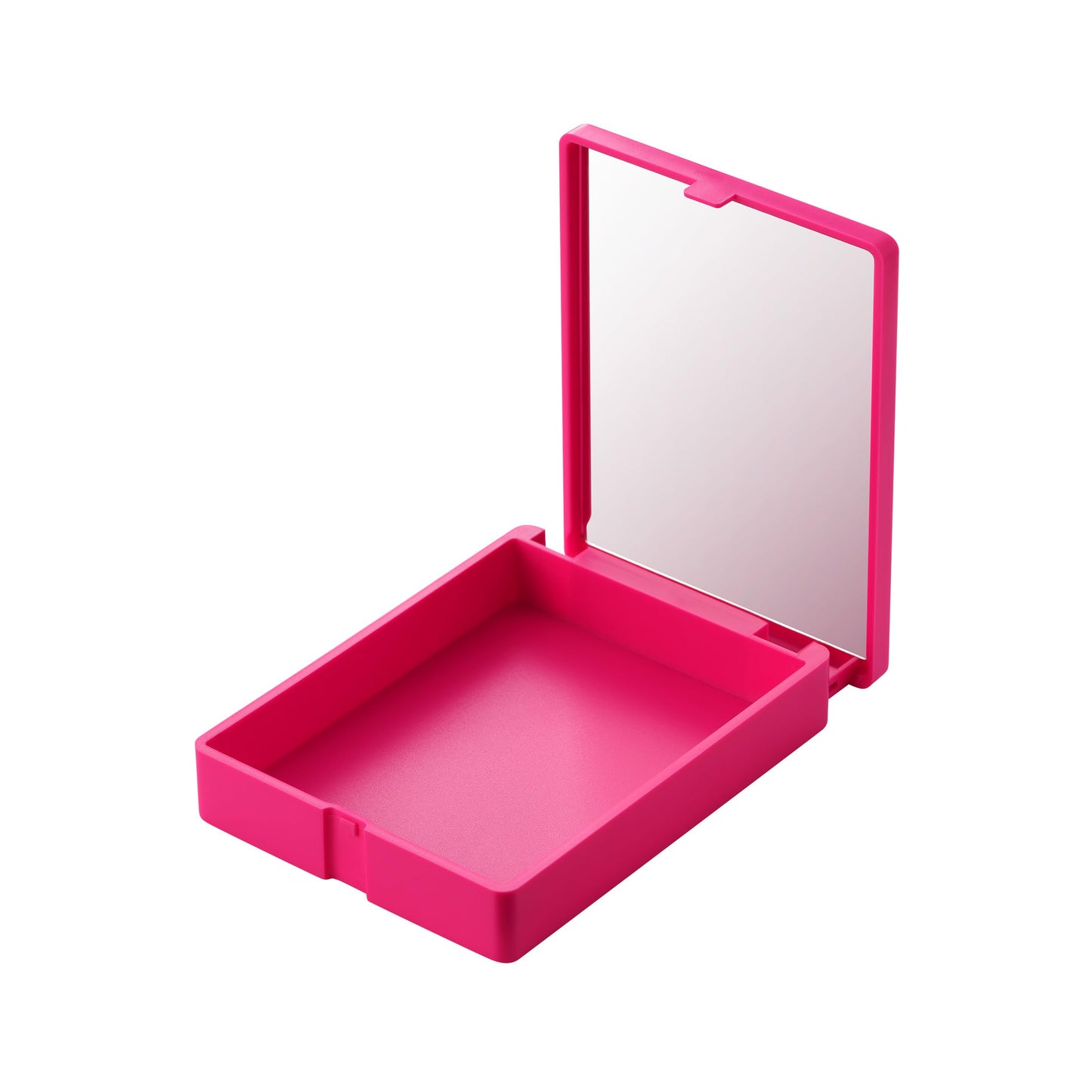 Real Techniques Vivid Escape Glow-To-Go Travel Makeup Brush 6 Piece Set, Mini Size Makeup Brushes For Eyeshadow, Concealer, Contour, & Blush, Includes Mirror Cosmetic Case, Cruelty-Free & Vegan