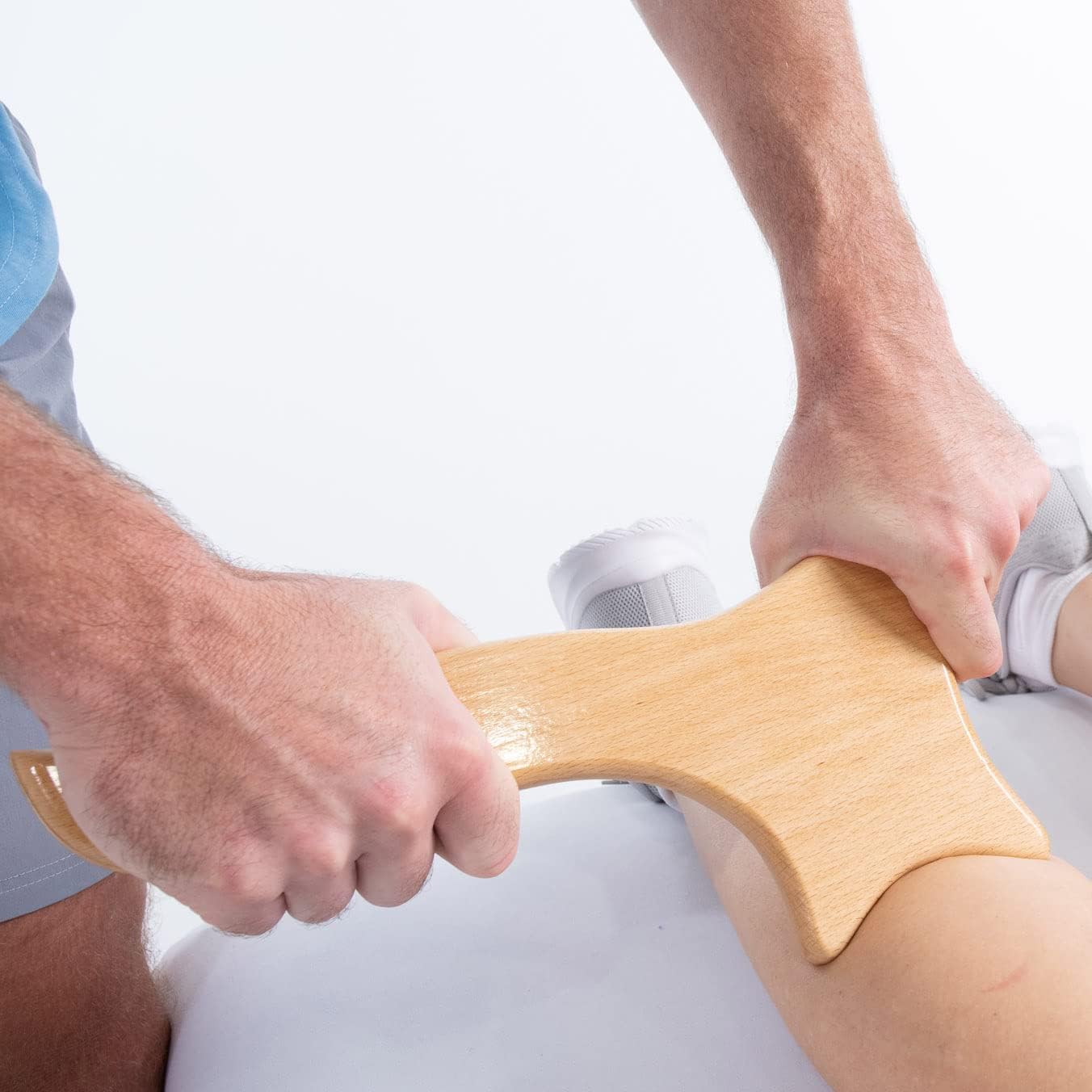 Body Back Wooden Gua Sha Massage Tool - Wood Therapy Lymphatic Drainage Tool - Gua Sha Cellulite Massager for Body Sculpting and Shaping