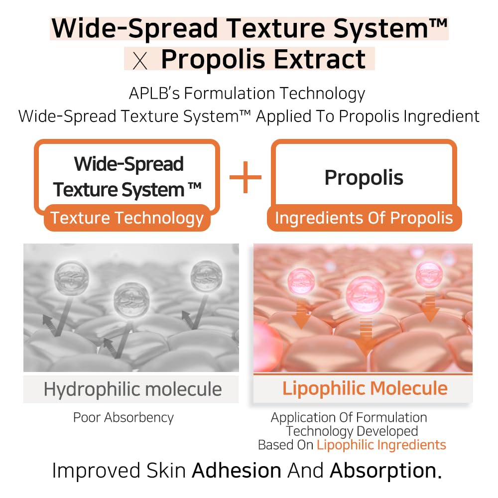 APLB Bakuchiol Propolis Facial Cream | BAKUCHI PRO CEN™ 24.2% 1.86 FL.OZ/Korean Skincare, Wrinkle care, Deep hydration, Revitalize for gentle and improve skin texture