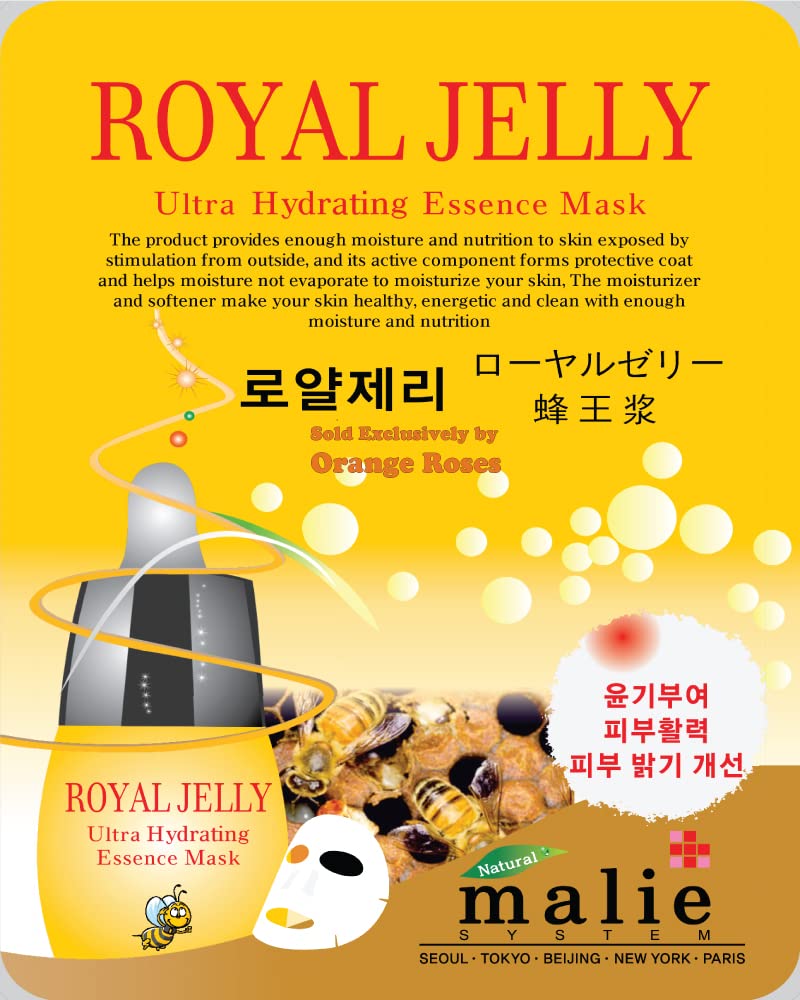 (OBS Lab) 10 Pcs-Combo Ultra Hydraiting Essence Mask (10 types x 1pcs), Korean Facial Mask Sheet, Skincare Moisturizing, Soothing Home Spa Trestment Masks