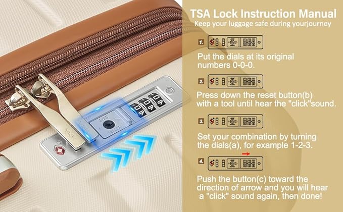 Carry On Luggage Sets,20 Inch Carry-on Suitcase with Spinner Wheels,PC+ABS Lightweight Hardshell with TSA lock,Airline Approved YKK Zippers (Dark green)