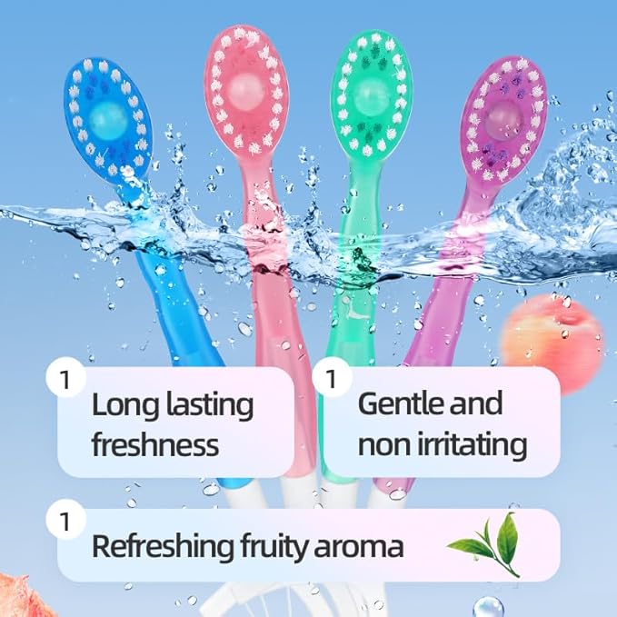 5 in 1 Mini Toothbrush & Floss Disposable Toothbrushes with Toothpaste All in one Oral Care on The go Portable Travel Toothbrush and Toothpaste Set (1 Set/26 Pcs)