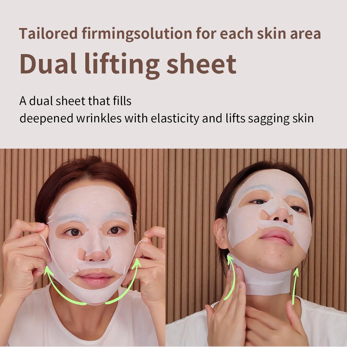 Mediheal Retinol Collagen Cream Lifting Mask (4 Counts) for V Line Mask,Anti-Aging - Helps Reduce Fine Lines & Wrinkles, and Smoothens Skin