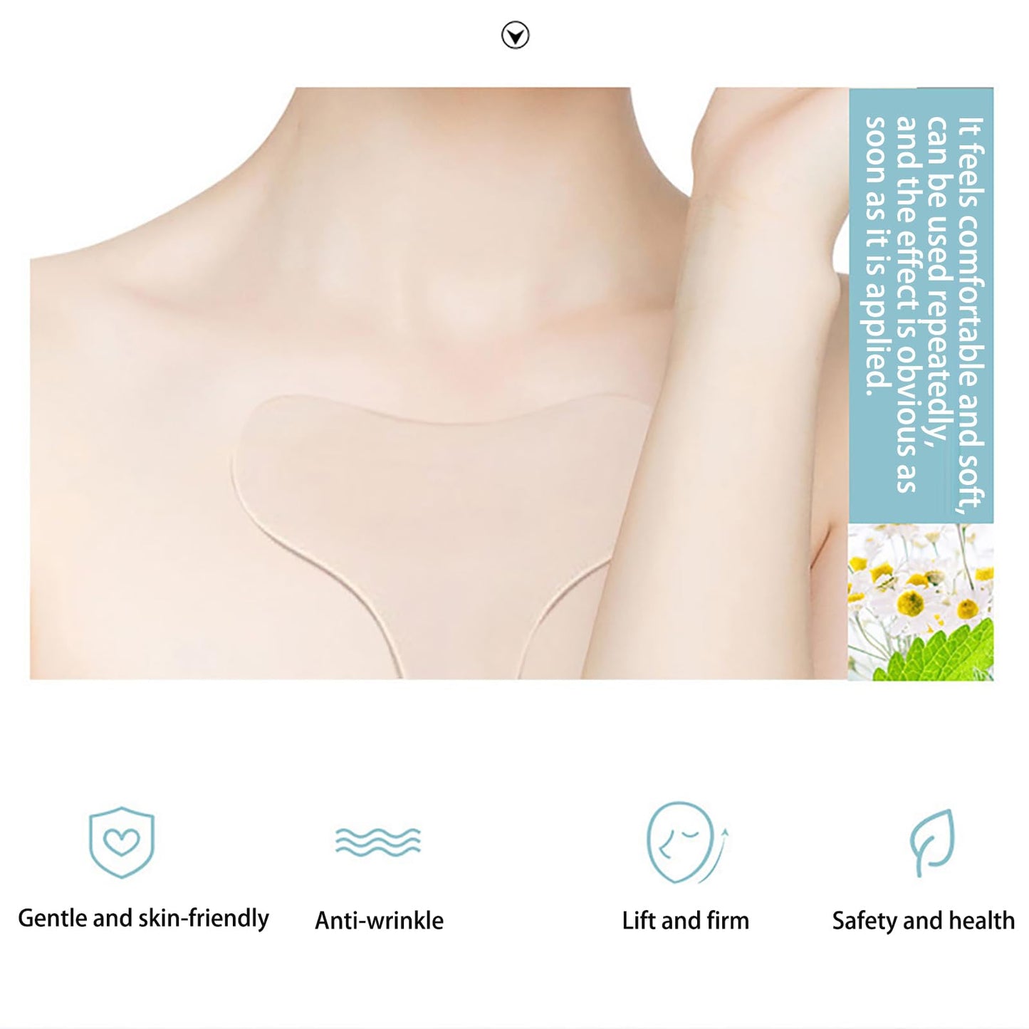 VolksRose Silicone Wrinkle Patches (18Pack) – Reusable Face, Forehead & Neck Patches for Wrinkles – Anti-Aging Overnight Mask Smooths Forehead Lines, Under Eyes, Mouth & Cleavage – Hydrating & Firming