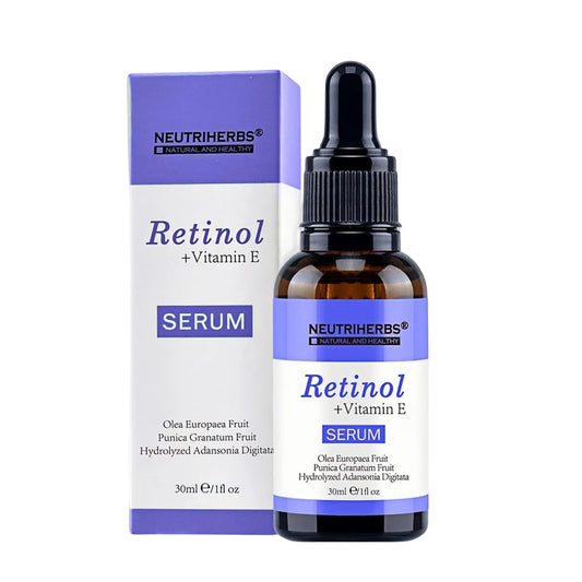 Neutriherbs Retinol Serum for face, Anti Aging Night Serum, Smooth Wrinkle and Fine Lines, Repair Hyaluronic Acid Antioxidant Facial Serum - 30ml/1fl oz