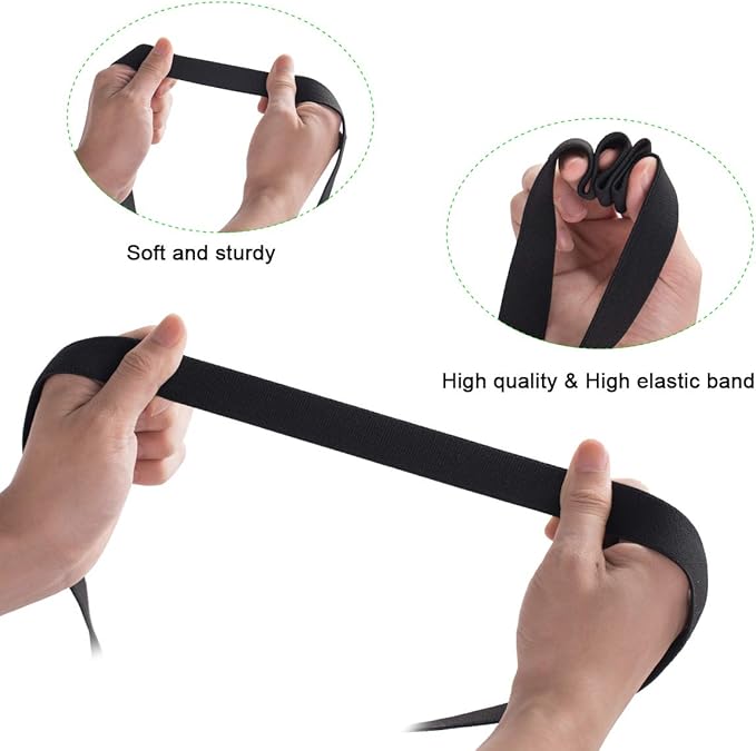 Adjustable Luggage Straps for Suitcases Add a Bag High Elastic Travel Bag Bungees Connecting Carry On Bag TSA Approved (2 Pack Blue)