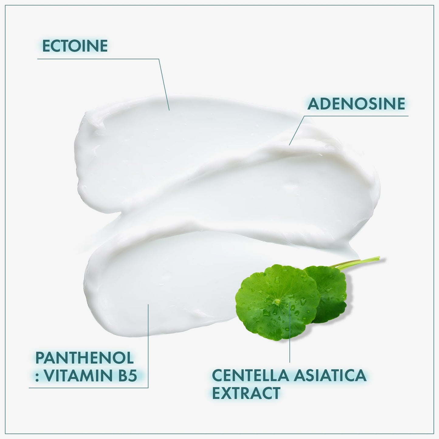 TOSOWOONG Adenosine Cica Cream, 520,000ppm Centella Asiatica, Redness Reducing for Oily and Dry Skin Moisturizer, Barrier Cream with Niacinamide and Panthenol, Korean Skincare, 100ml, 3.38 fl. oz.