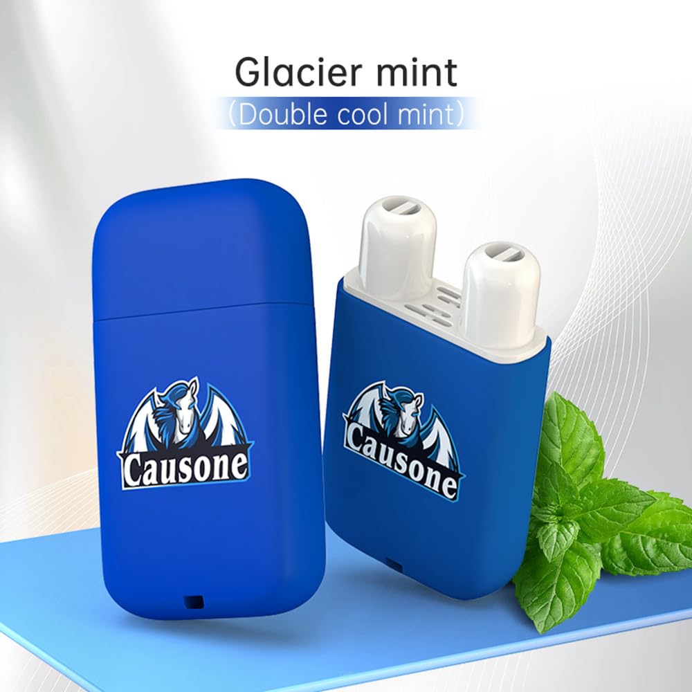 LAMUSELAND Essential Oil Nasal Inhaler, Natural and Organic Plant 6 Flavors Nasal Stick Energy Bar for Sinus & Congestion Relief, Daily Relaxation and Energy Boost (Multi-2)