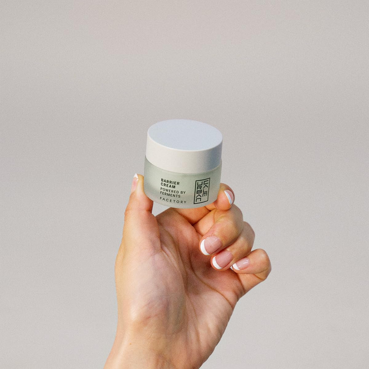 FACETORY Urban Calm Barrier Cream Mini Travel Size 15g - Skin Barrier Lotion with Fermented Honeybush - Hydrating Rich Water Gel for Dry, Oily & Sensitive Skin