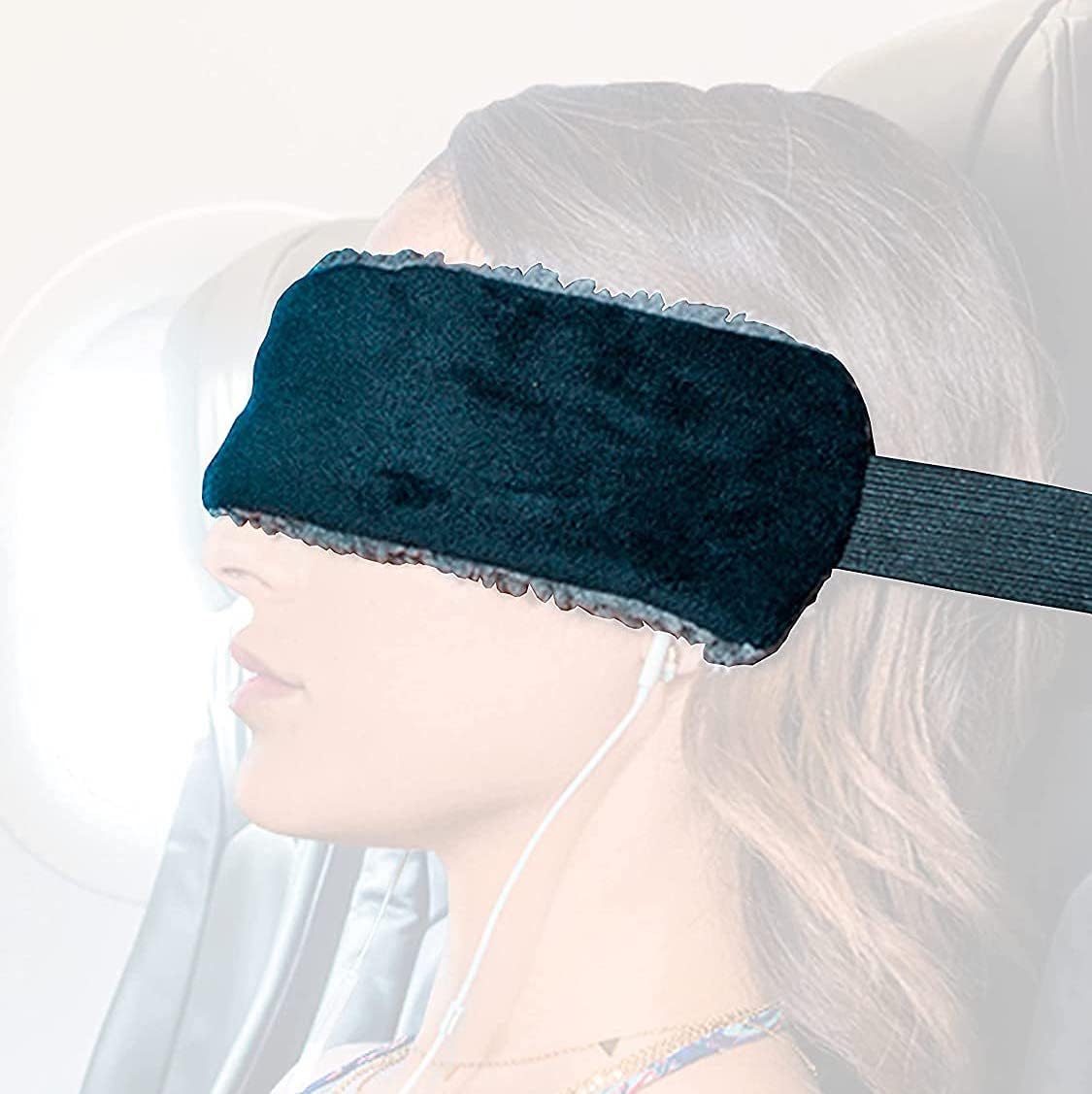SeatSleeper Travel Pillow Alternative Stops Bobbing | Airplane Head Straps and Car Support Band | Great on Travel Upright | Super Comfy Neck Support | Small & Compact