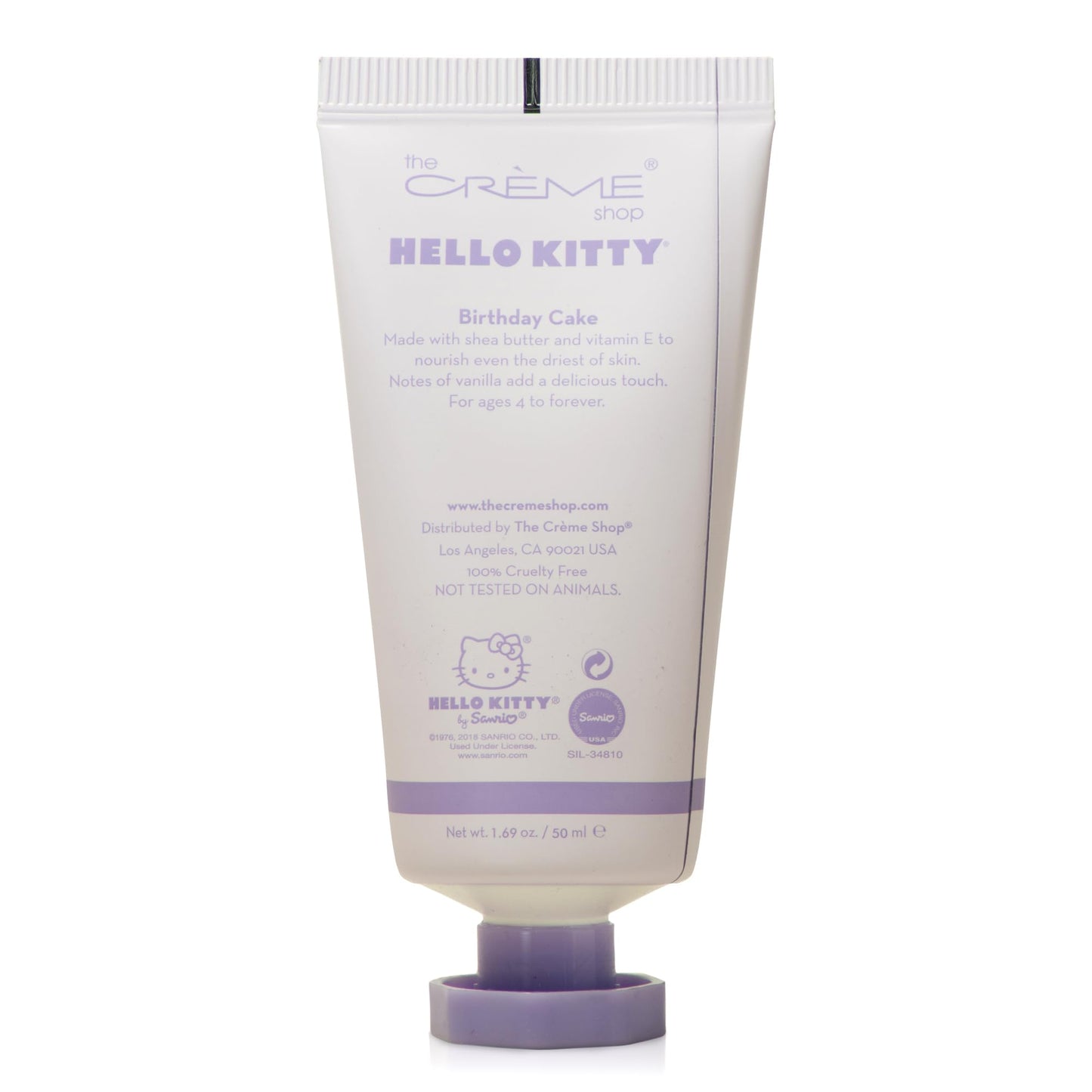 The Crème Shop Korean Cute Scented Pocket Portable Soothing Advanced Must-Have on-the-go - The Crème Shop x Sanrio Hello Kitty Handy Dandy Cream(Birthday Cake)