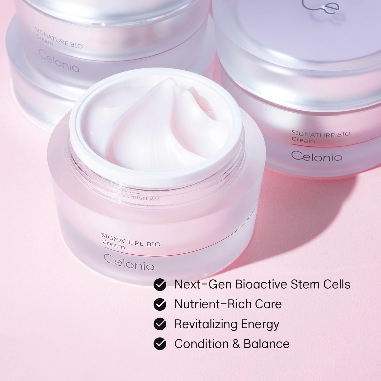 CELONIA Signature Bio Stem Cell Anti Aging Face Cream, Deep Hydrating Moisturizer For Face, Cell Growth Factors Cream With Bio Science, Rejuvenating Glowing & Firming Face Cream For Day & Night 50ML
