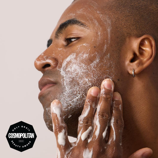 Glycolic Gel To Foam Facial Cleanser (100ml/3.4oz) | Foaming Face Wash| Natural, Plant-Based & Science-First Skincare Routine for Men & Women