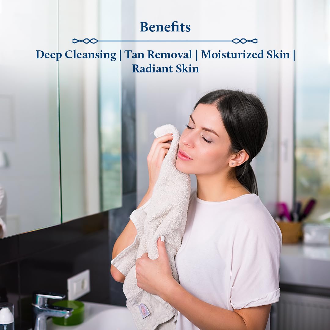 Blue Nectar Ayurvedic Honey and Aloevera Face Wash and Makeup Remover | Daily Facial Cleanser for Women and Men | All Skin Types (8 Herbs, 6.76 Fl Oz)