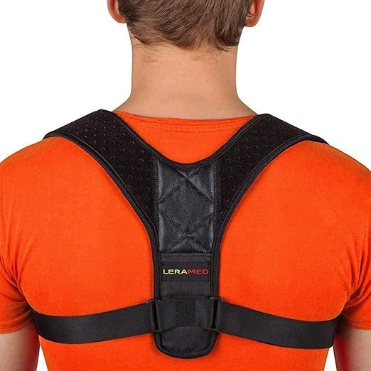 2025 New Posture Corrector for Men & Women - Adjustable Back Brace for Upper & Mid Spine Support - Neck, Shoulder & Back Pain Relief - Breathable & Invisible Under Clothes (Chest Size 25"-55")