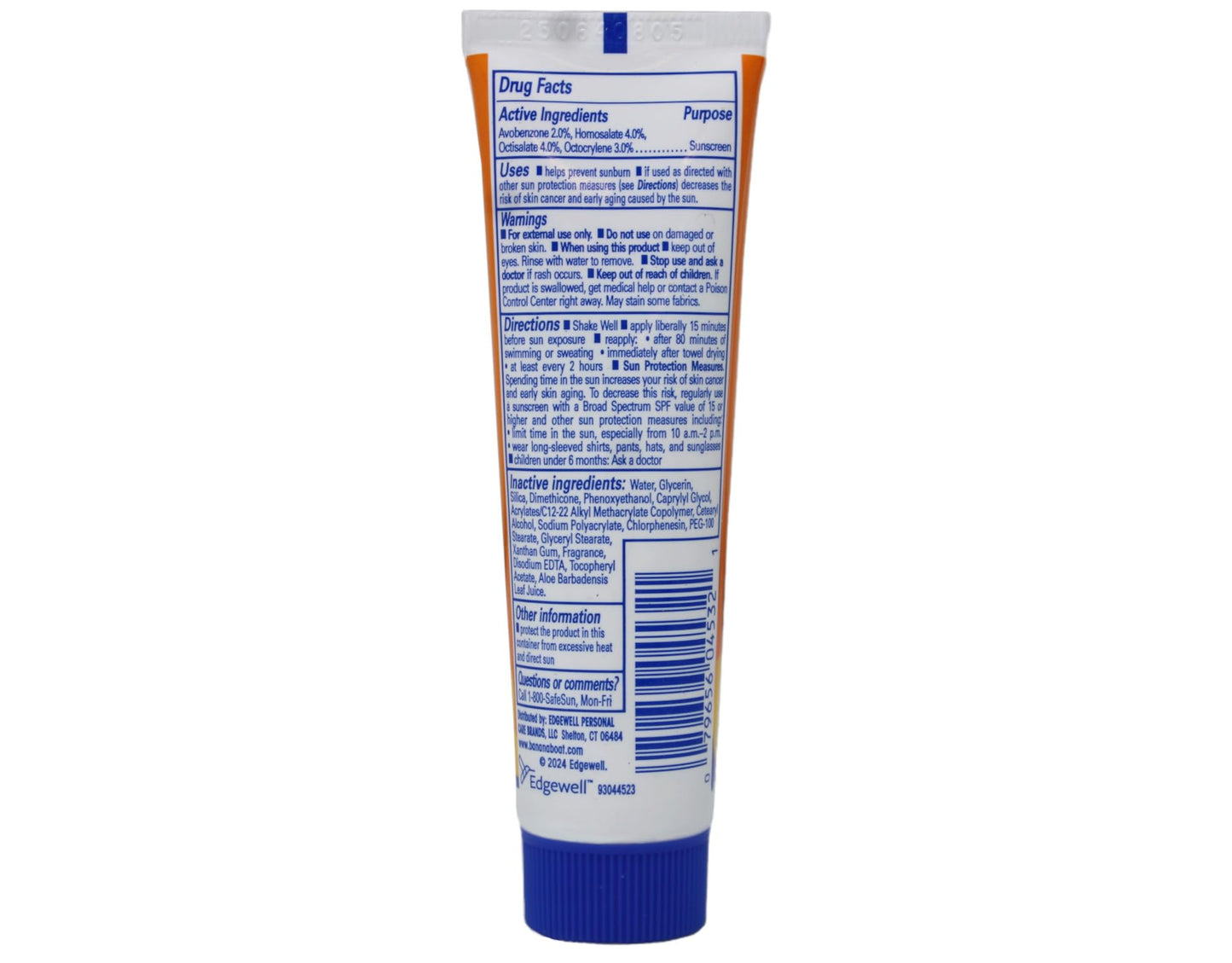 Banana Boat Sport Performance Sunscreen Lotion 30 SPF 1 oz (Pack of 3)