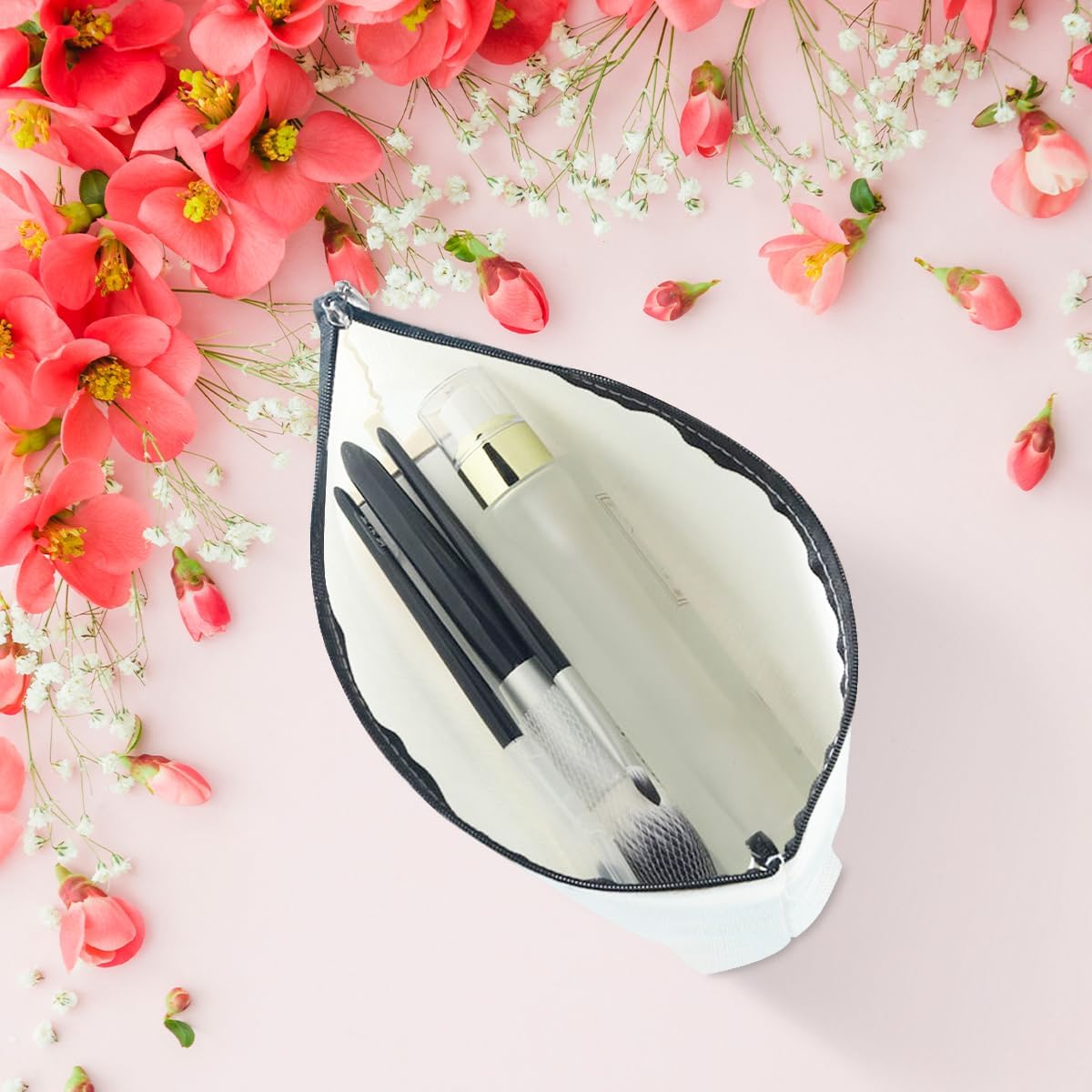 jealance Funny Airplane Travel Gifts for Women Makeup Bag Travel Essentials Cosmetic Bag Travelers Toiletry Bag Flight Vacation Gifts for Sister Travelers Girls Trip Birthday Mothers Day Anniversary