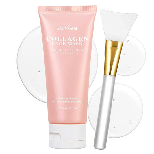Reepic Cosmer Collagen Overnight Wrapping Peel Off Face Mask - Deep Hydration Care, Reduce Sagging & Dullness, Hydrolyzed Collagen Glass Skin Peel Off Mask, Korean Skincare