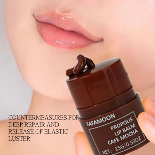 2 PCS Honey Lip Butter, Coffee Lip Butter, Moisturizing Lip Care, 12hrs Long-lasting Moisture, Hydrating Overnight Lip Balm & Mask, Korean Skin Care