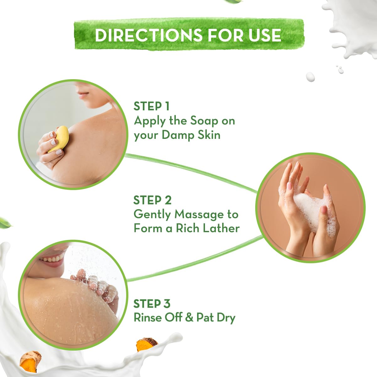 MAMAEARTH Ubtan & Sandalwood Moisturizing Lotion Soap Bar | Removes Tanning & Gently Exfoliates | Traditional De Tan Bath Bar | for Face & Body | 4 Bars (4.41 Oz/125g Each)