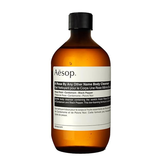 Aesop A Rose By Any Other Name Body Cleanser Refill | Gentle Body Cleanser with Rose Petal Oil & Skin-Softening Botanicals | 16.9 oz / 500mL