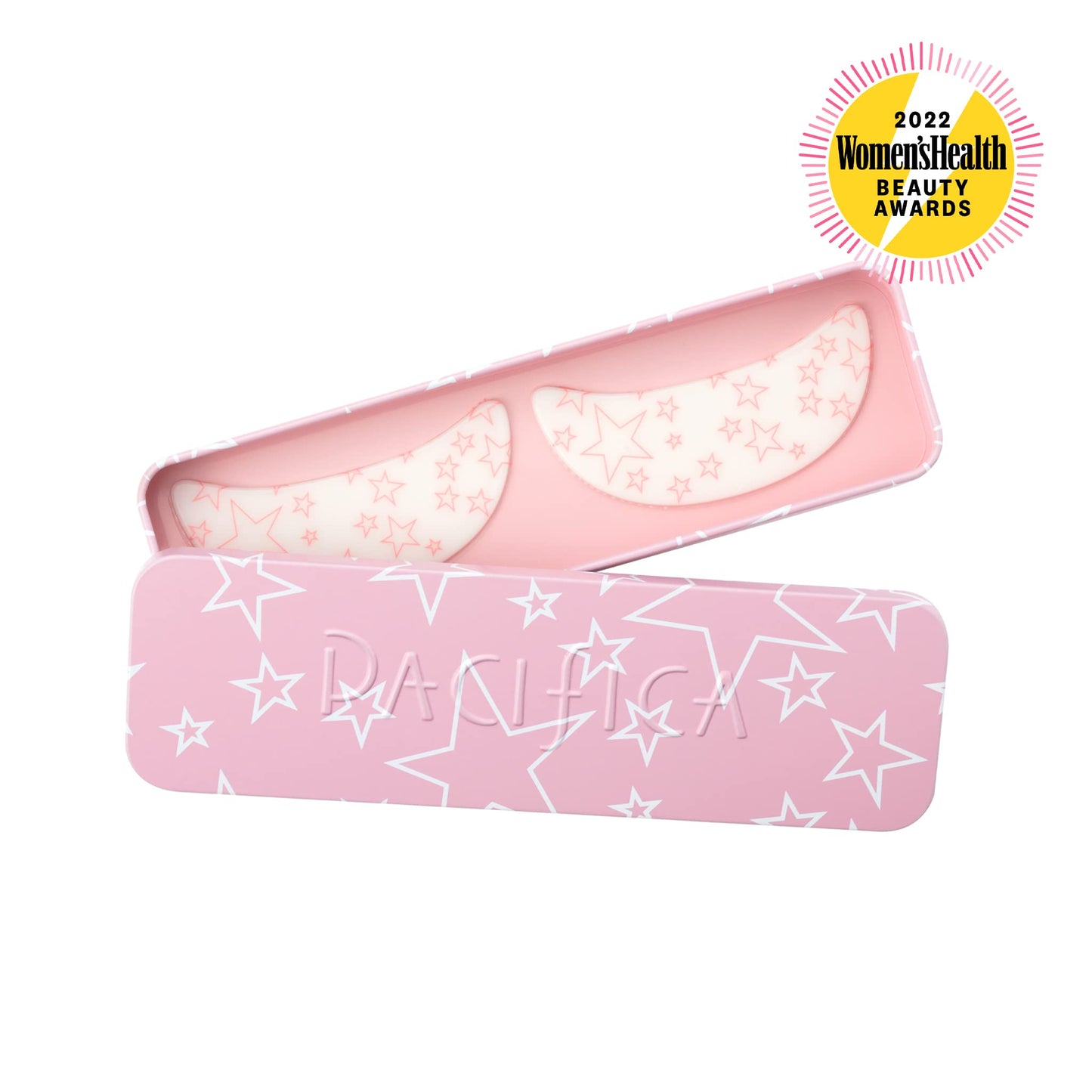 Pacifica Beauty Reusable Smile Line Mask, Skincare, Silicone Mask, For Fine Lines and Wrinkles, Lift and Firm, Pair with Serum, Storage Tin Included, Skin Care, Smile Line Patches, Vegan, 2 Pieces