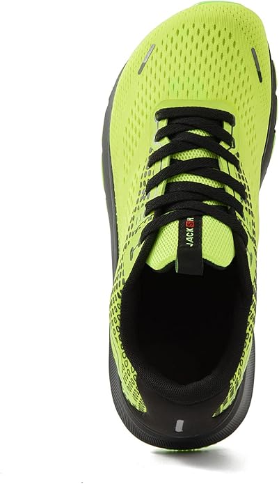 JACKSHIBO Wide Toe Box Shoes for Men Arch Support Shoes Wide Width Sneakers for Running Walking Athletic Tennis Orthopedic Plantar Fasciitis Workout with Thick Cushioned Zero Drop Sole