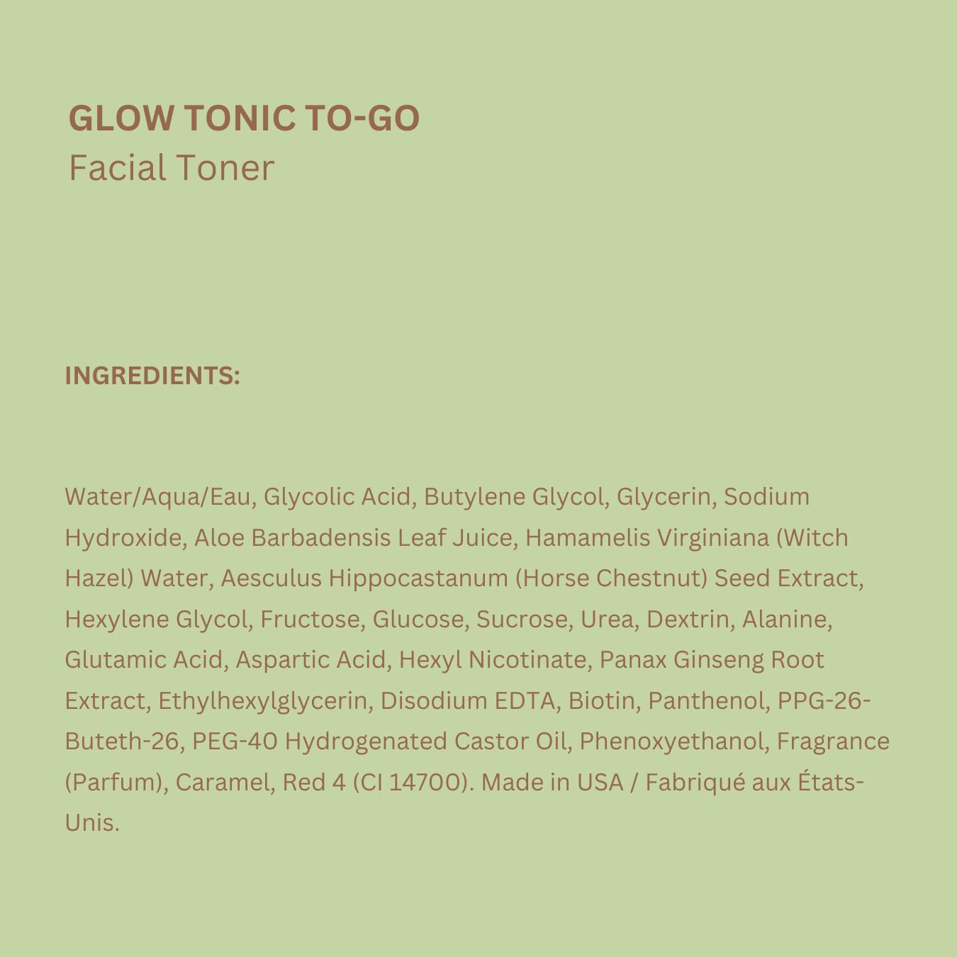 Pixi Glow Tonic to-Go | Gentle and Balancing Exfoliating Toner | Glycolic Acid Pads for Radiant Skin and Daily Brightening | Alcohol-Free Formula Face Exfoliator | 60 Pads