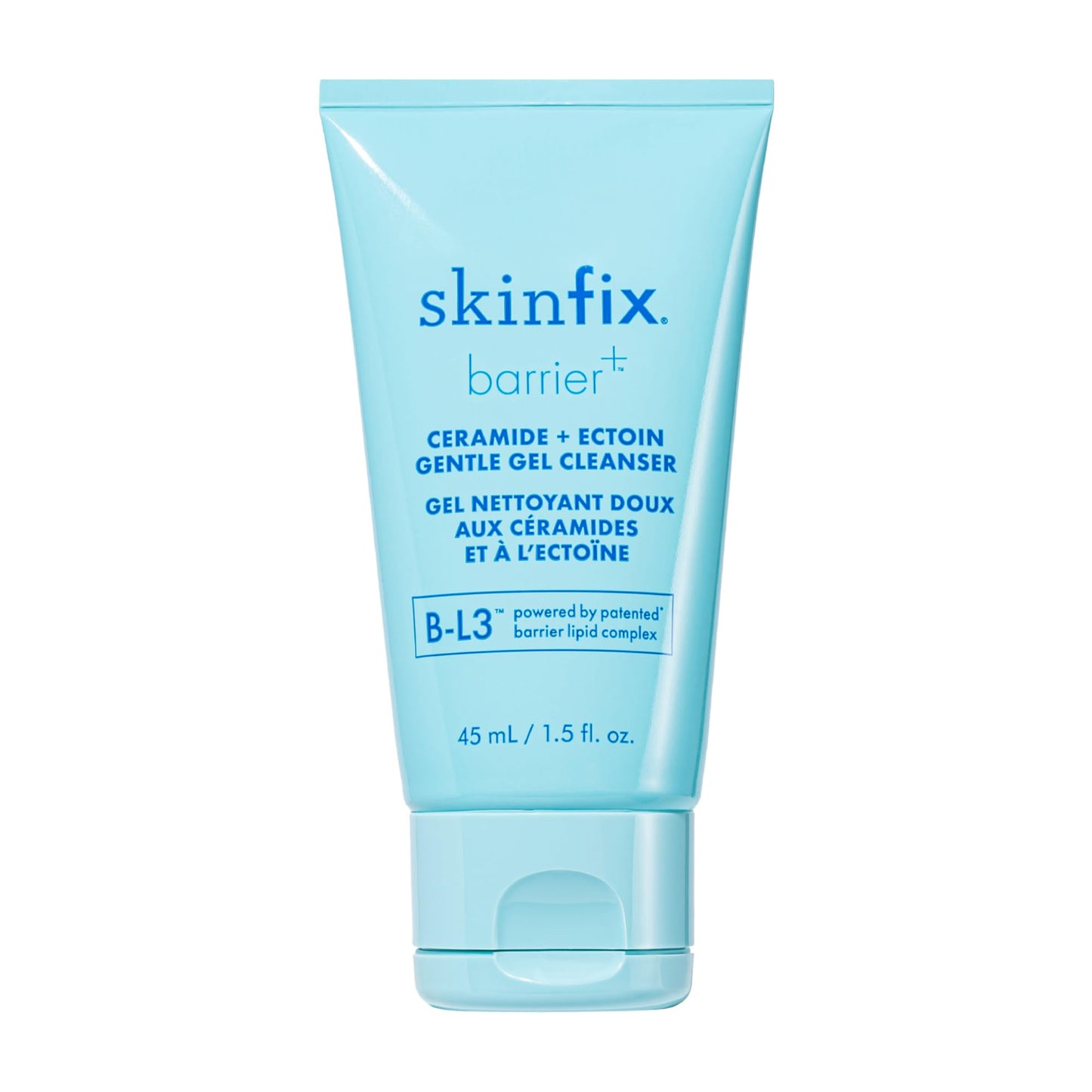 Skinfix Ceramide + Ectoin Gentle Gel Cleanser Mini - 1.5 oz - Removes Makeup & SPF - Cleanses & Hydrates Skin - Vegan, Cruelty Free