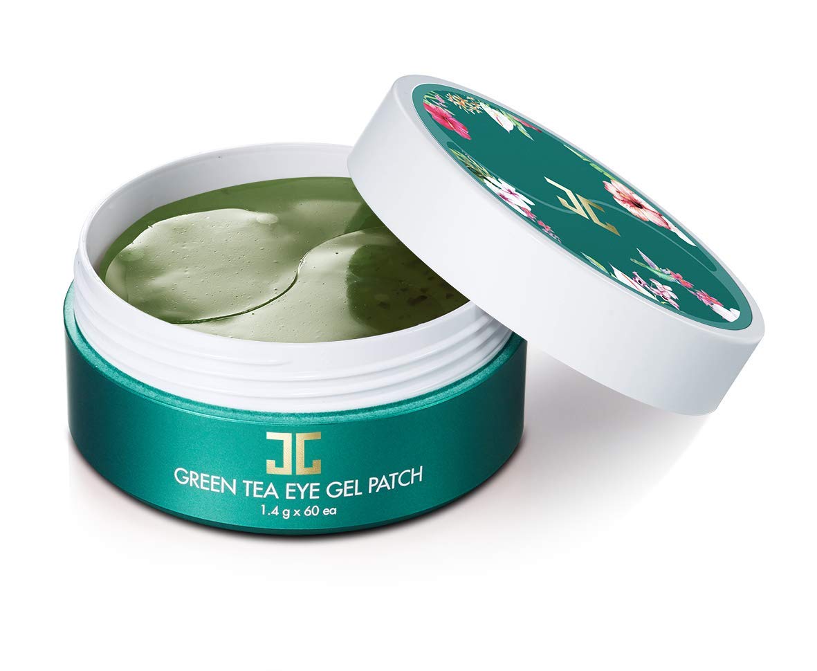 JAYJUN Green Tea Eye Gel Patch, Dark Circle, Puffy Eye, Under Eye Patch, 1.4g, 60 in Jar