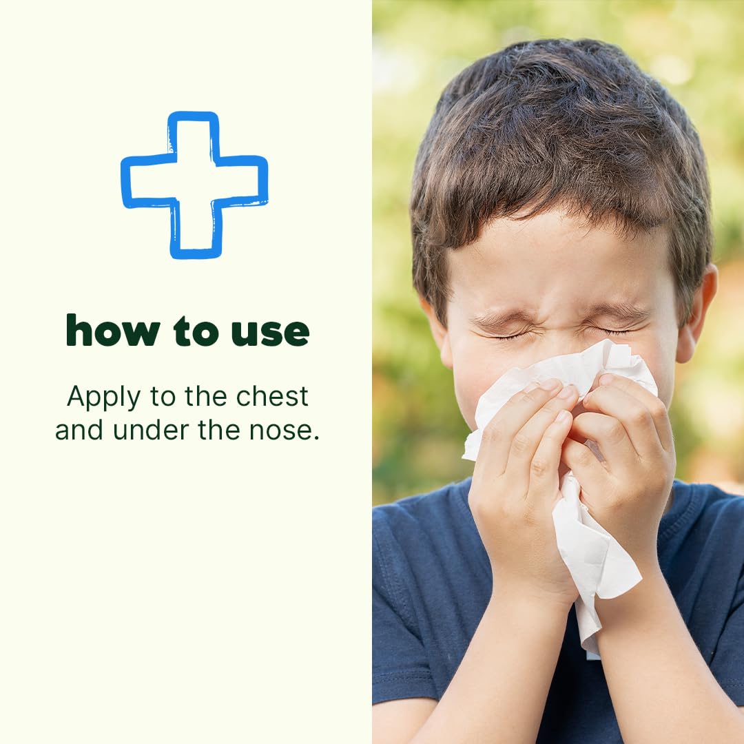 Plant Therapy KidSafe Sniffle Stopper Essential Oil Blend Pre-Diluted Roll-On 10 mL (1/3 oz) Respiratory Support Blend 100% Pure, Natural Aromatherapy, Therapeutic Grade