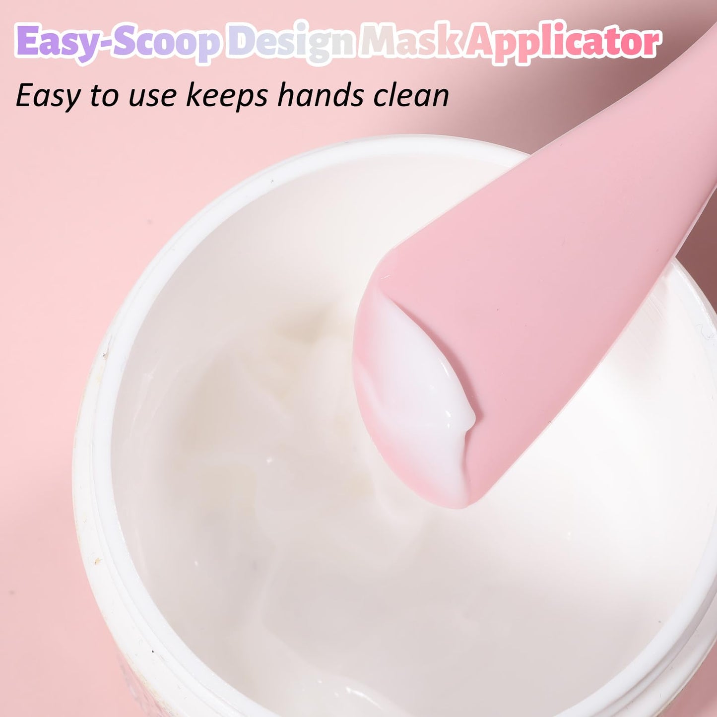 3 PCS 2 in 1 Double-Sided Facial Scrubber Brush Tool, Silicone Facial Cleansing Brush, Face Masks Skincare Brushes for Pore Cleansing, Remove Blackheads, Makeup Skincare Removal