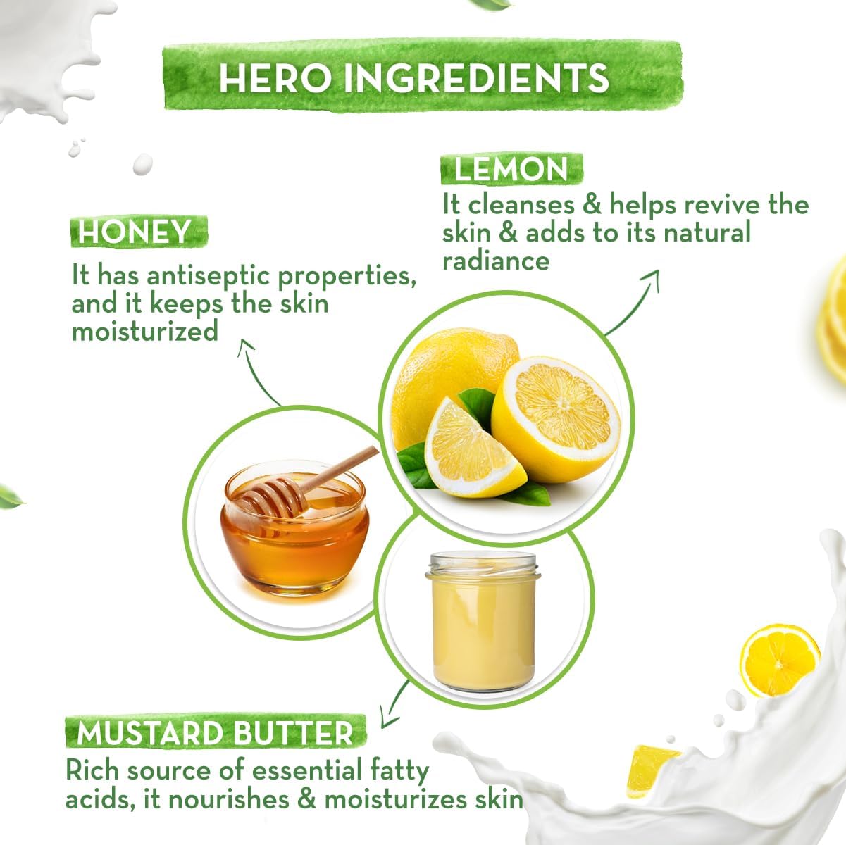 MAMAEARTH Vitamin C Moisturizing Soap Bar with Honey for Deep Hydration | Gentle, Sulfate-Free Bathing Bar for All Skin Types | 4.41 oz Each (Pack of 4)