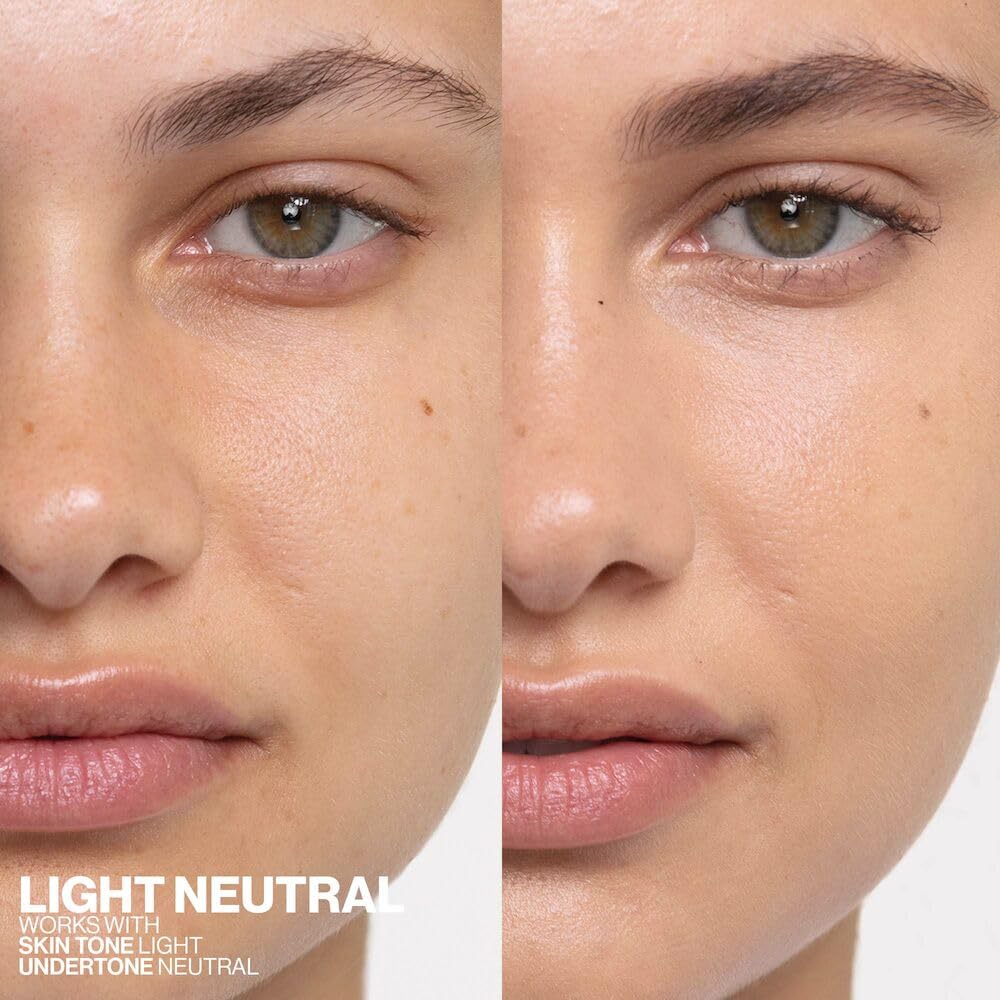 Smashbox Halo Healthy Glow All-In-One Tinted Moisturizer SPF 25 | Hydrating, Long Wearing, Tinted Moisturizer with SPF | Hyaluronic Acid, Mini, 0.41 Fl Oz, Light Neutral