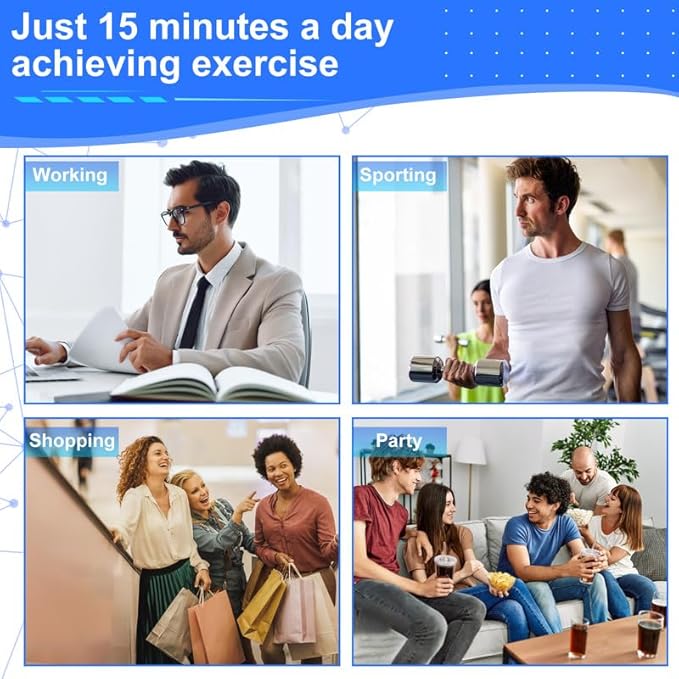 Ab Stimulator Muscle Toner, Abs Stimulator Machine Workout Equipment for Men and Women Abdomen at Home or Office Exercise Adhesive