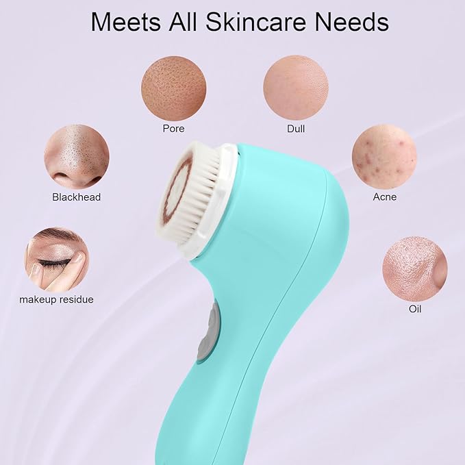 Clarisonic Mia 2 Acoustic Wave Facial Skin Facial Cleansing Brush (Sea Breeze)