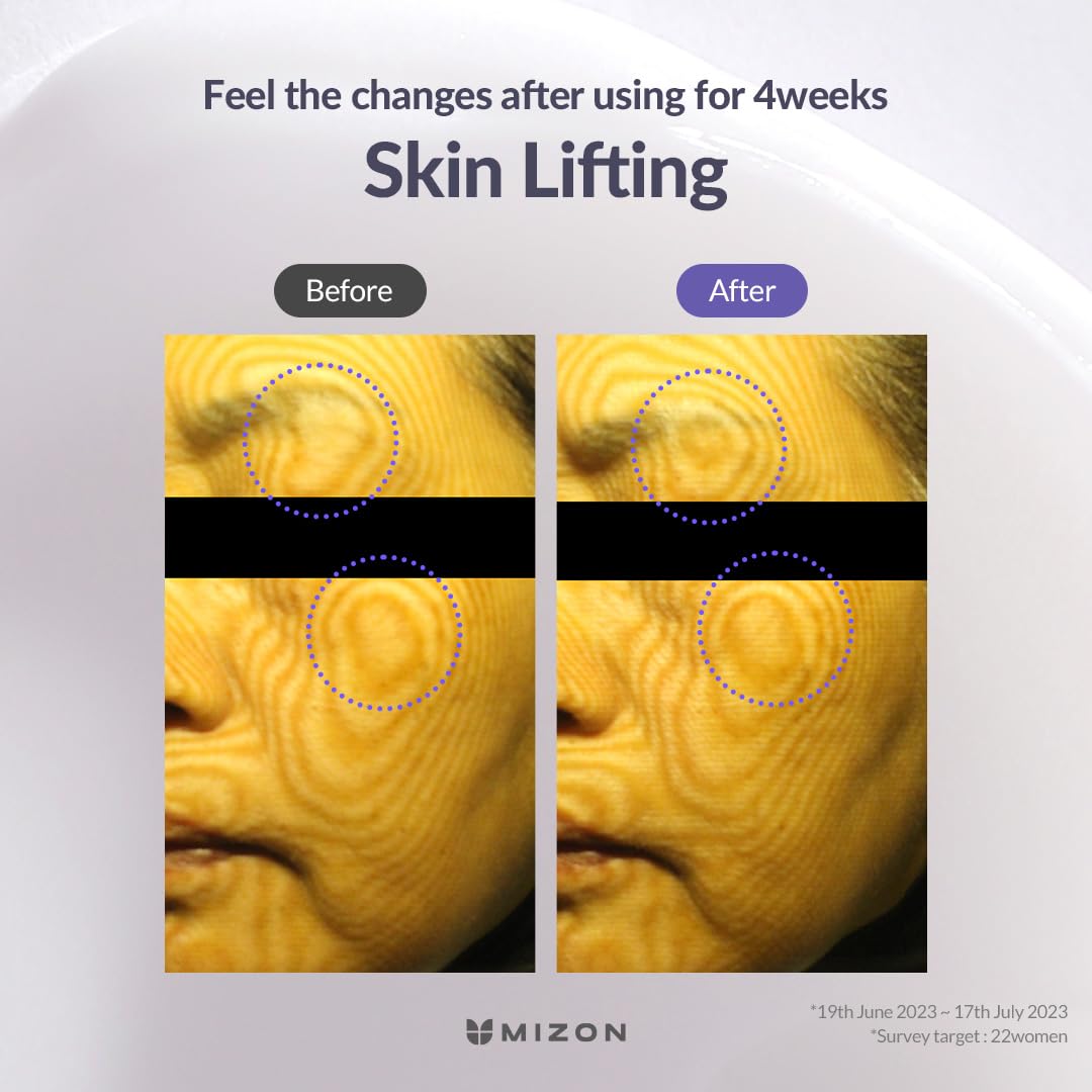 MIZON Hyalugen Le Lift Cream with Hyaluronic Acid and Marine Collagen Deep Hydration Total Care Youthful Skin Revitalizing Korean Skincare (1.69 oz)