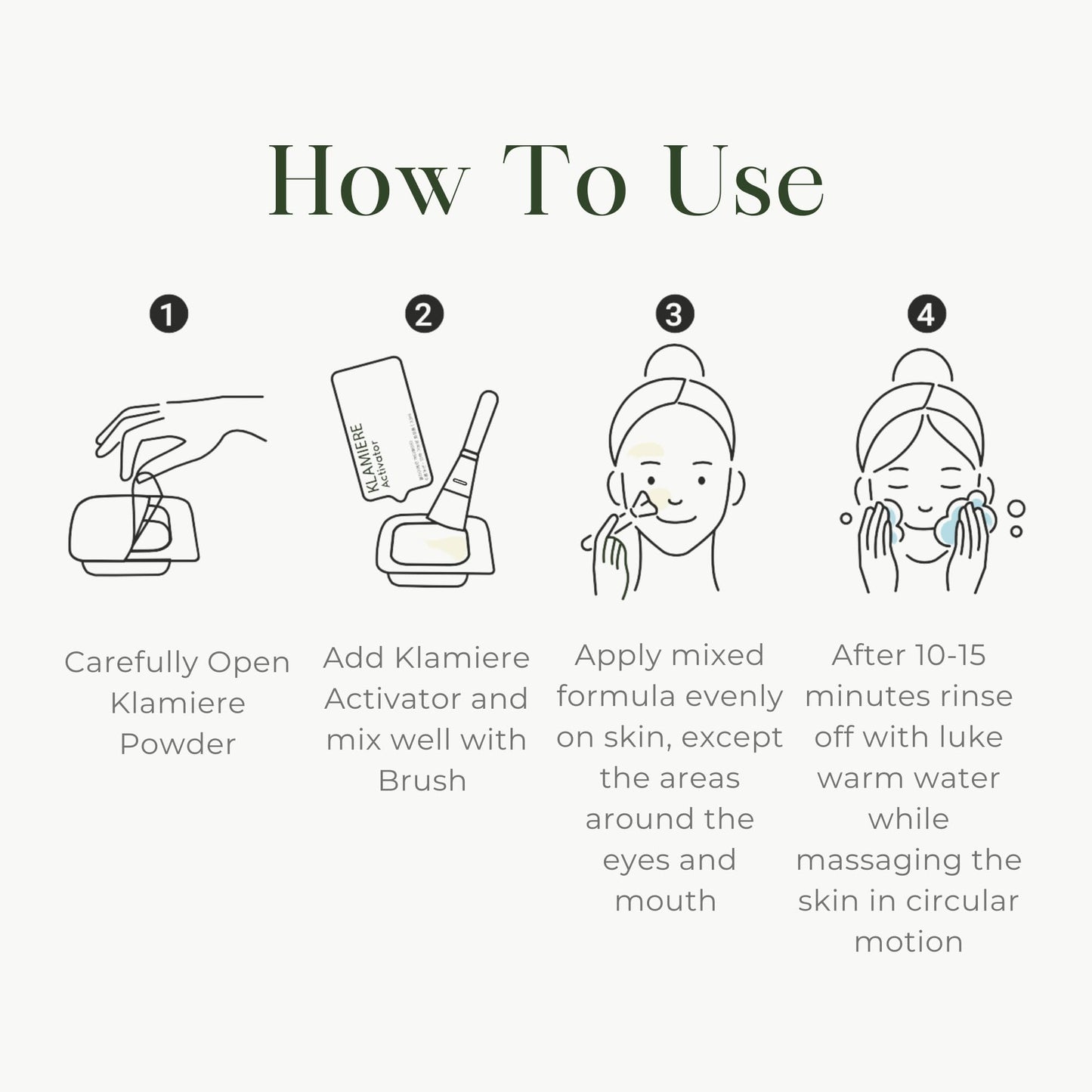 Klamiere Hemp Oil and Truffle Wash Off Lifting Mask for 8 Applications | Korean Facial Mask Skin Care for dry skin | Skin Tightening, Moisturizing, Hydrating, Pore Minimizing Mask for Women and Men