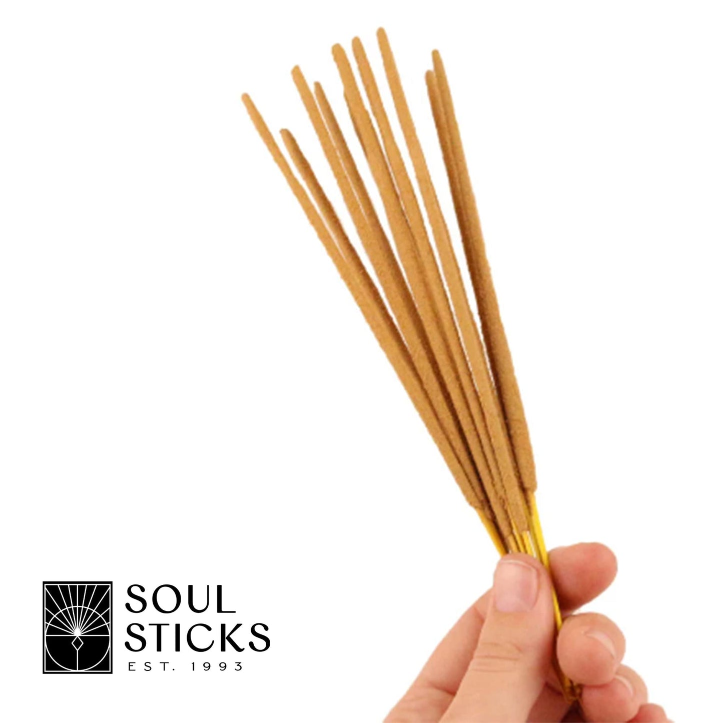 Soul Sticks Hand-Rolled Incense Sticks Variety 4 Pack | 100% Natural Masala Incense Organic Home Fragrance Agarbatti | 15 Grams Per Pack - 60 Grams Total (Magical Bliss) (Peace & Love)