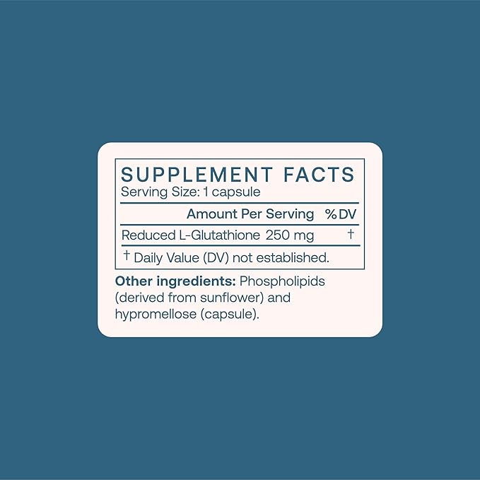 Bodybio Liposomal Glutathione | Body’s Most Powerful Antioxidant | Master Detoxification | Colon Cleanse| Optimal Cell Protection for Immune Defense | Enhanced Liposomal Absorption | 60 Capsules