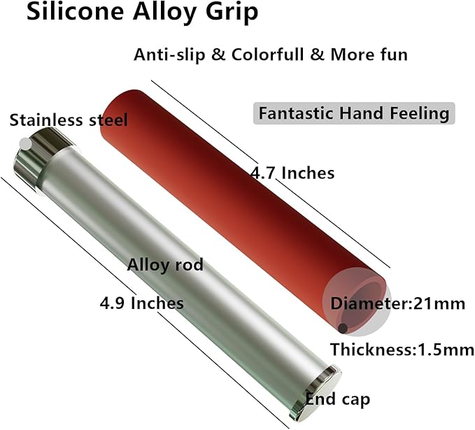 Adjustable Jump Rope for Home Fitness - 5mm PVC Cord with Ball Bearings, Anti-Slip Rubber& Alloy Handles for Beginners, Weight Loss Workout in Home/School/Gym